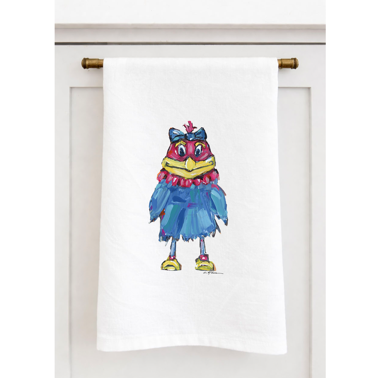 "JayGirl" Tea Towel