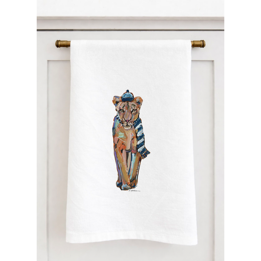 "Lion" Tea Towel