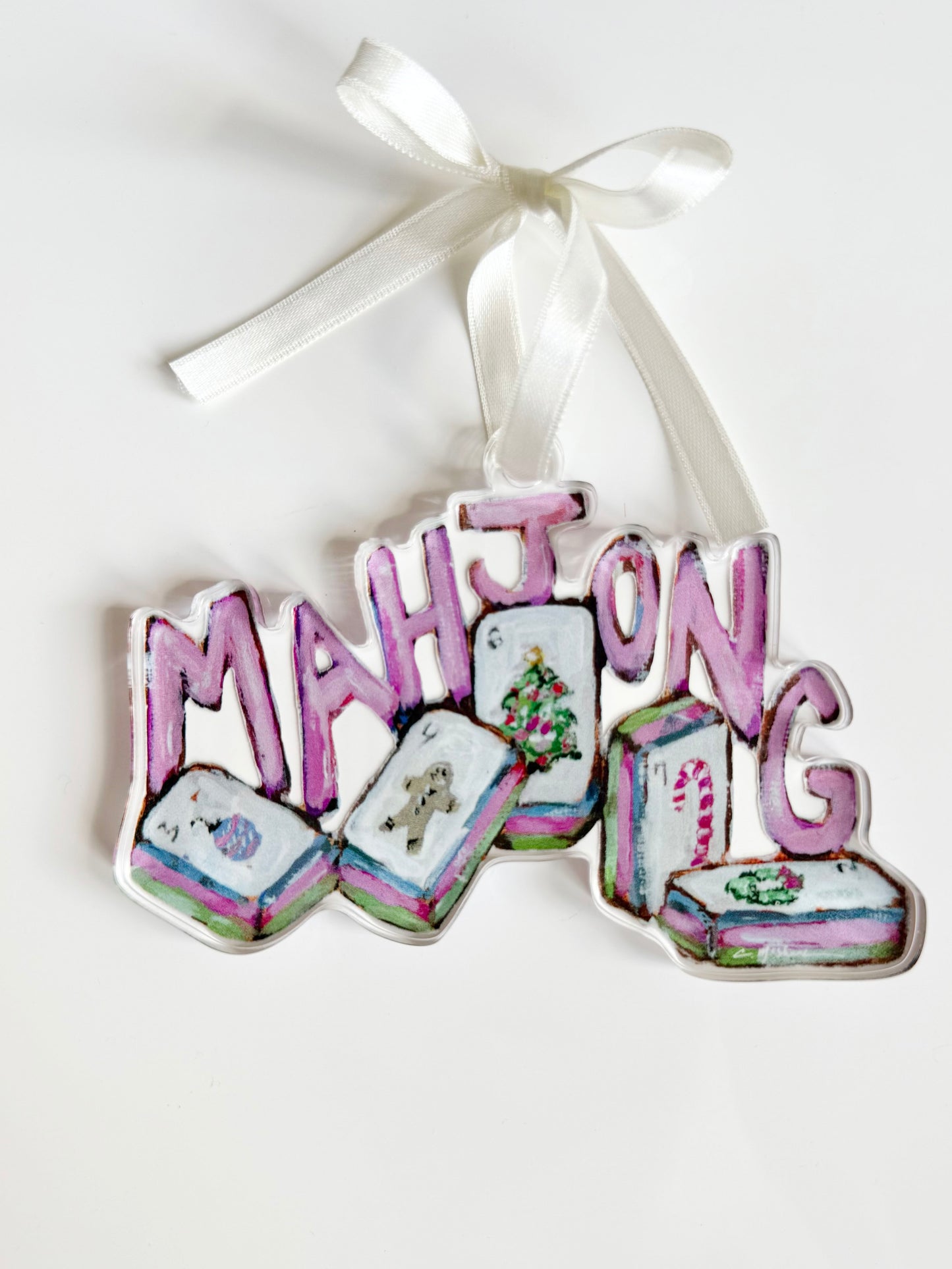 Mahjong Christmas (Ornament)