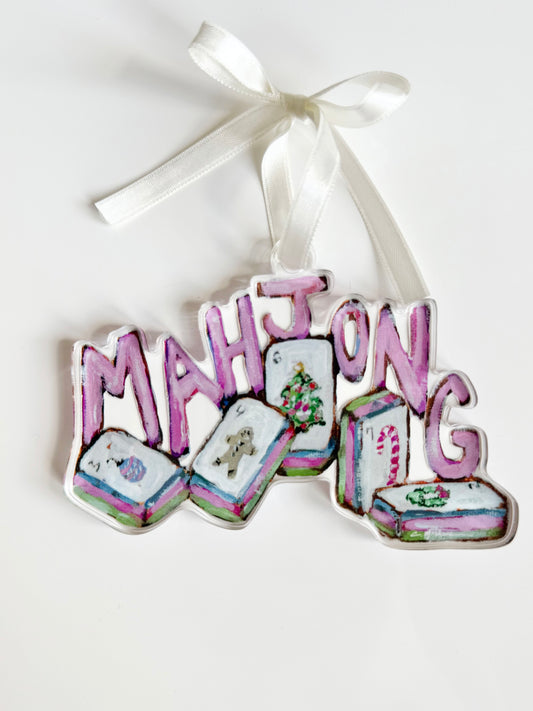 Mahjong Christmas (Ornament)