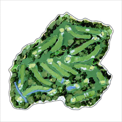 "Masters Golf Course" acrylic WHOLESALE