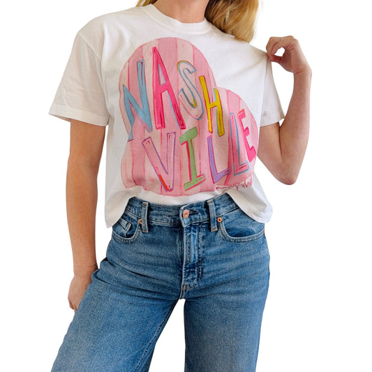 "Nashville Love" Comfort Color Art-T-shirt
