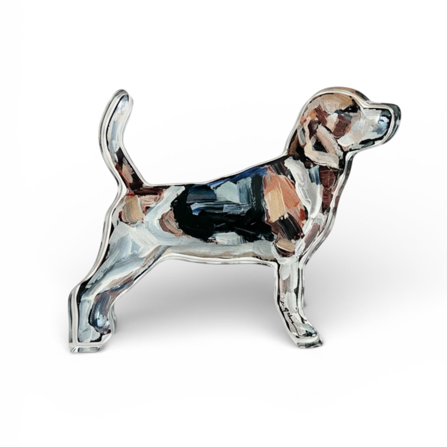"Beagle" acrylic