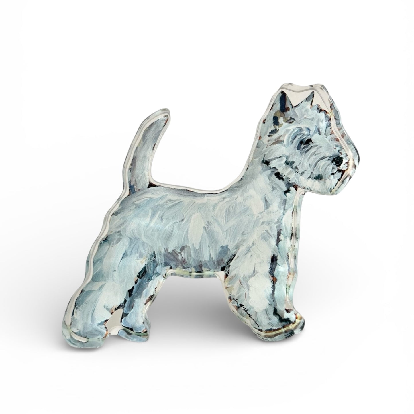 "Westie" acrylic