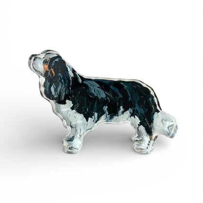 "Cavalier King Charles Tri" acrylic