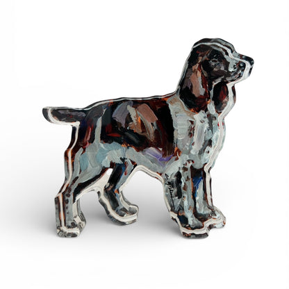 "English Springer Spaniel" acrylic