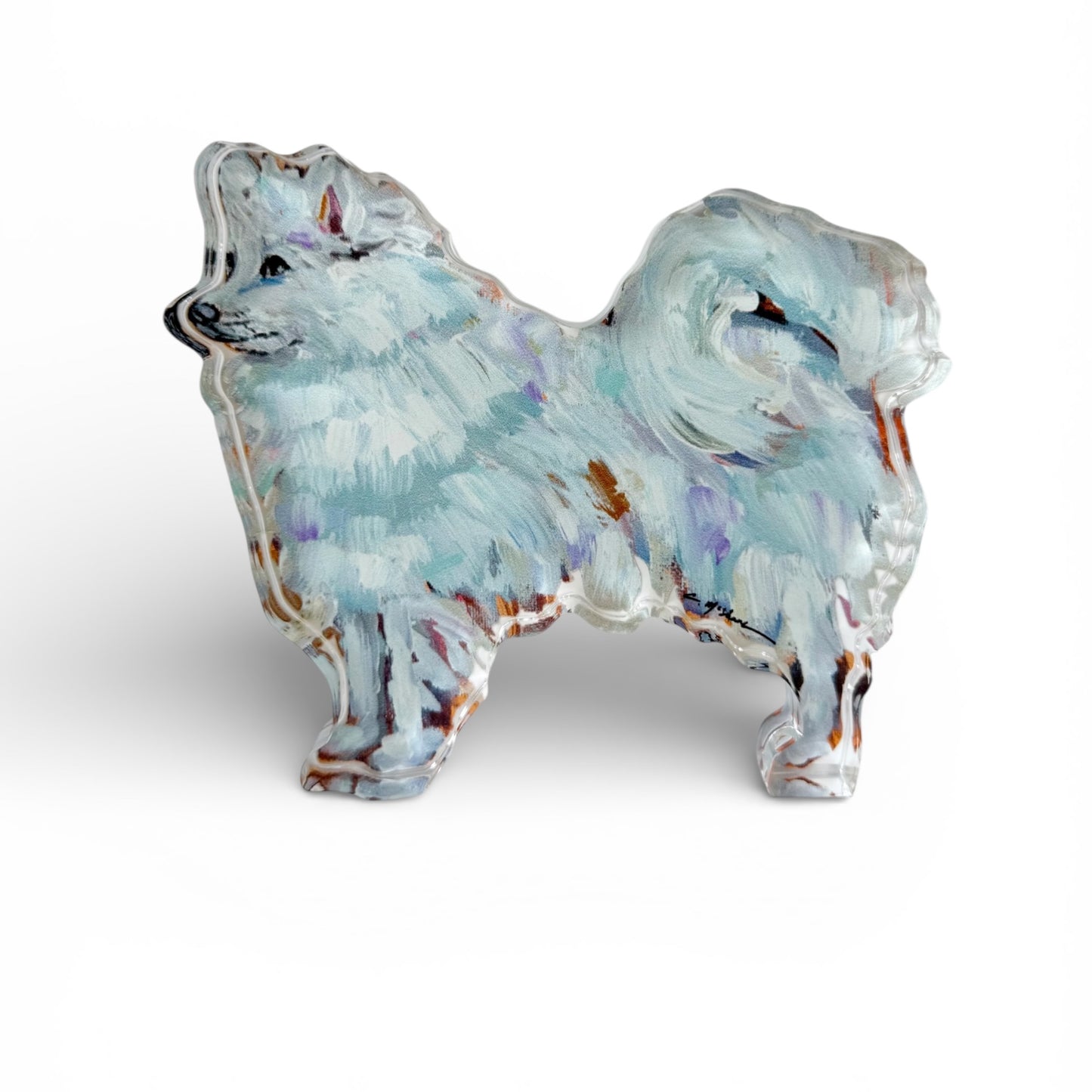 "Samoyed" acrylic