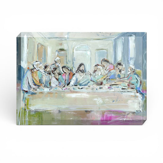 "Legacy Meal II" acrylic block