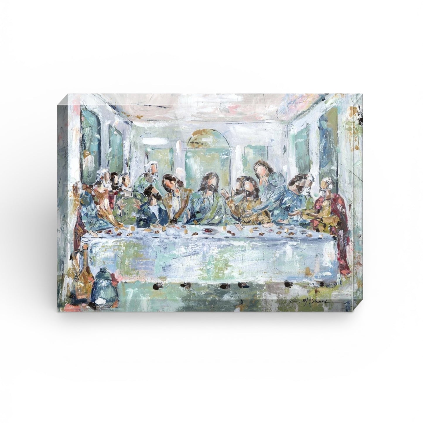 "Legacy Meal I" acrylic block