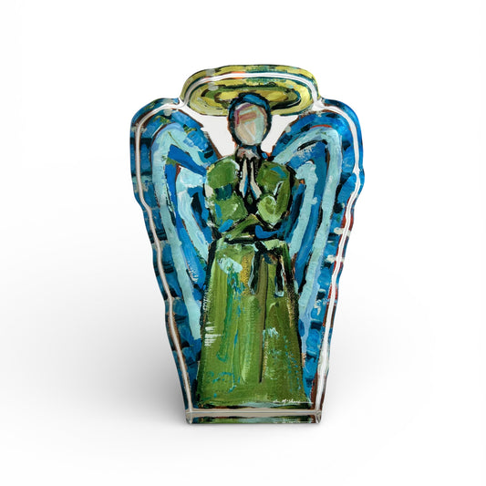 "Heavenly Angel Male" acrylic