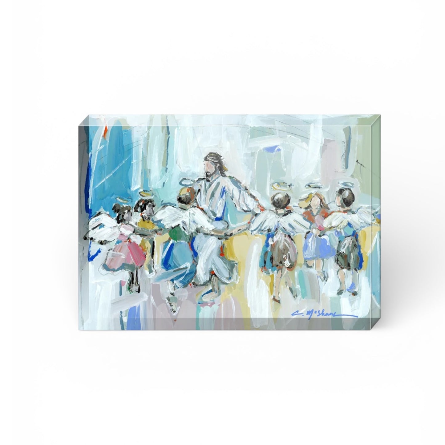 "Dancing with Jesus" acrylic block