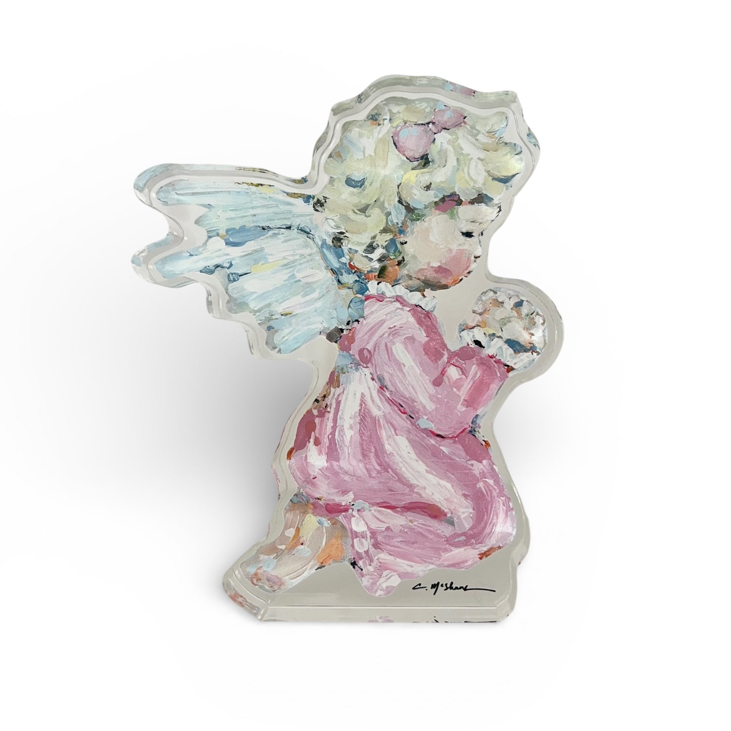 "Tiny Wings I" acrylic