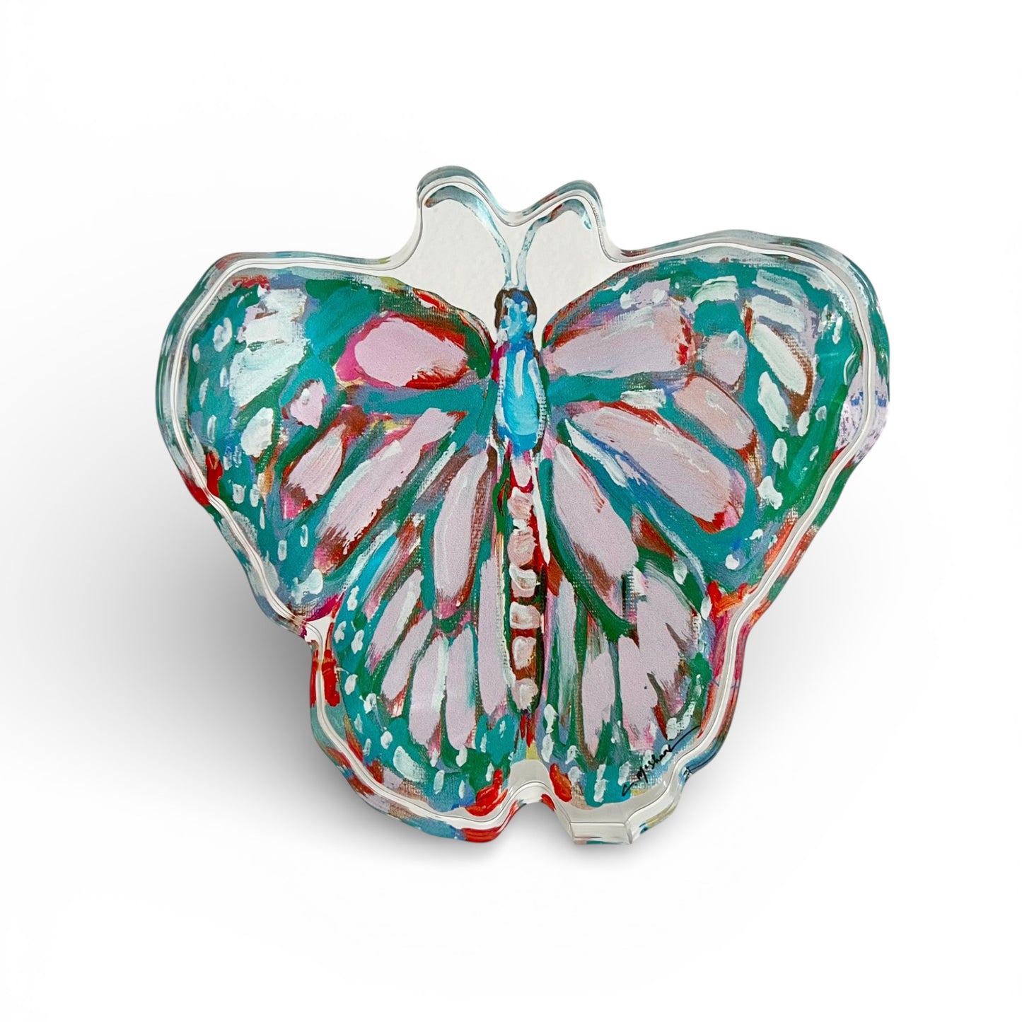 "Butterfly II" acrylic