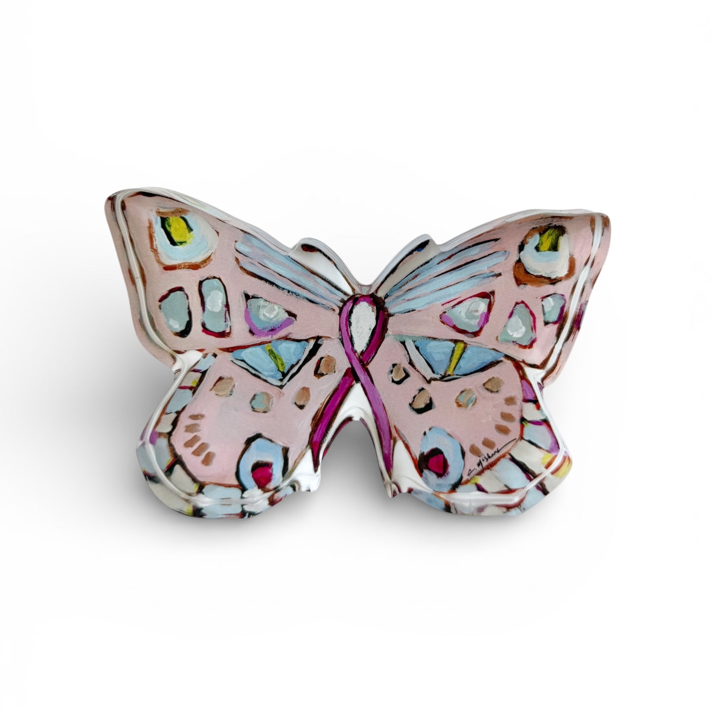 "Butterfly of Hope II" acrylic