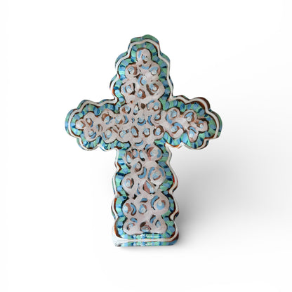 "Faithful Cross II " acrylic