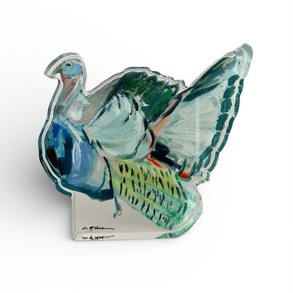 "Dolly Drumstick" turkey acrylic