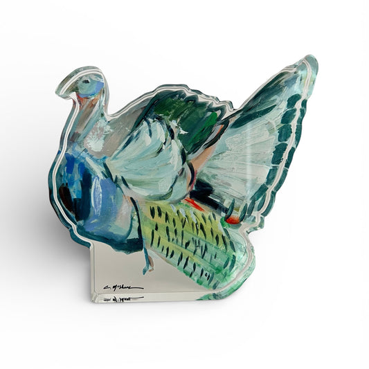 "Dolly Drumstick" turkey acrylic