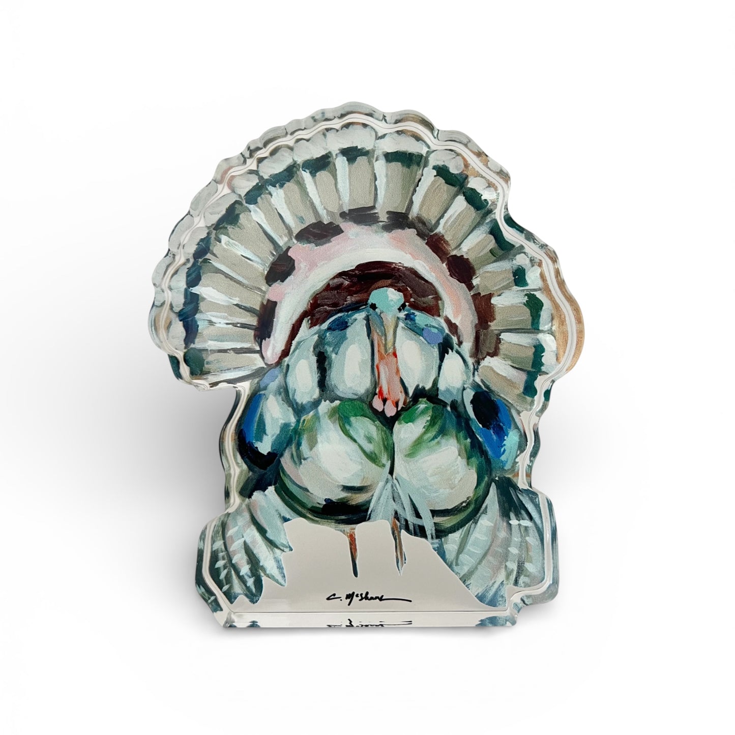 "Preston Gravy" turkey acrylic