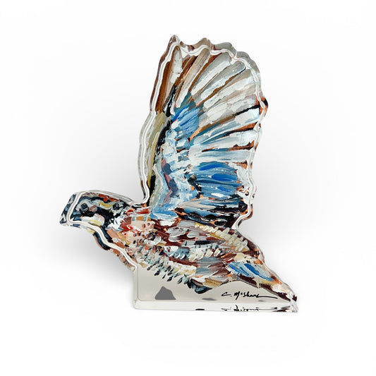 "Quaint Quail" acrylic