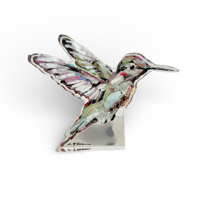 "Hummingbird" acrylic