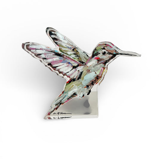"Hummingbird" acrylic