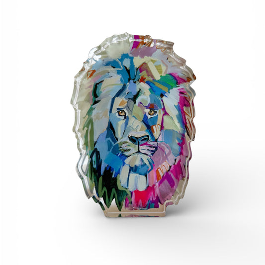 "The Noble Lion" acrylic