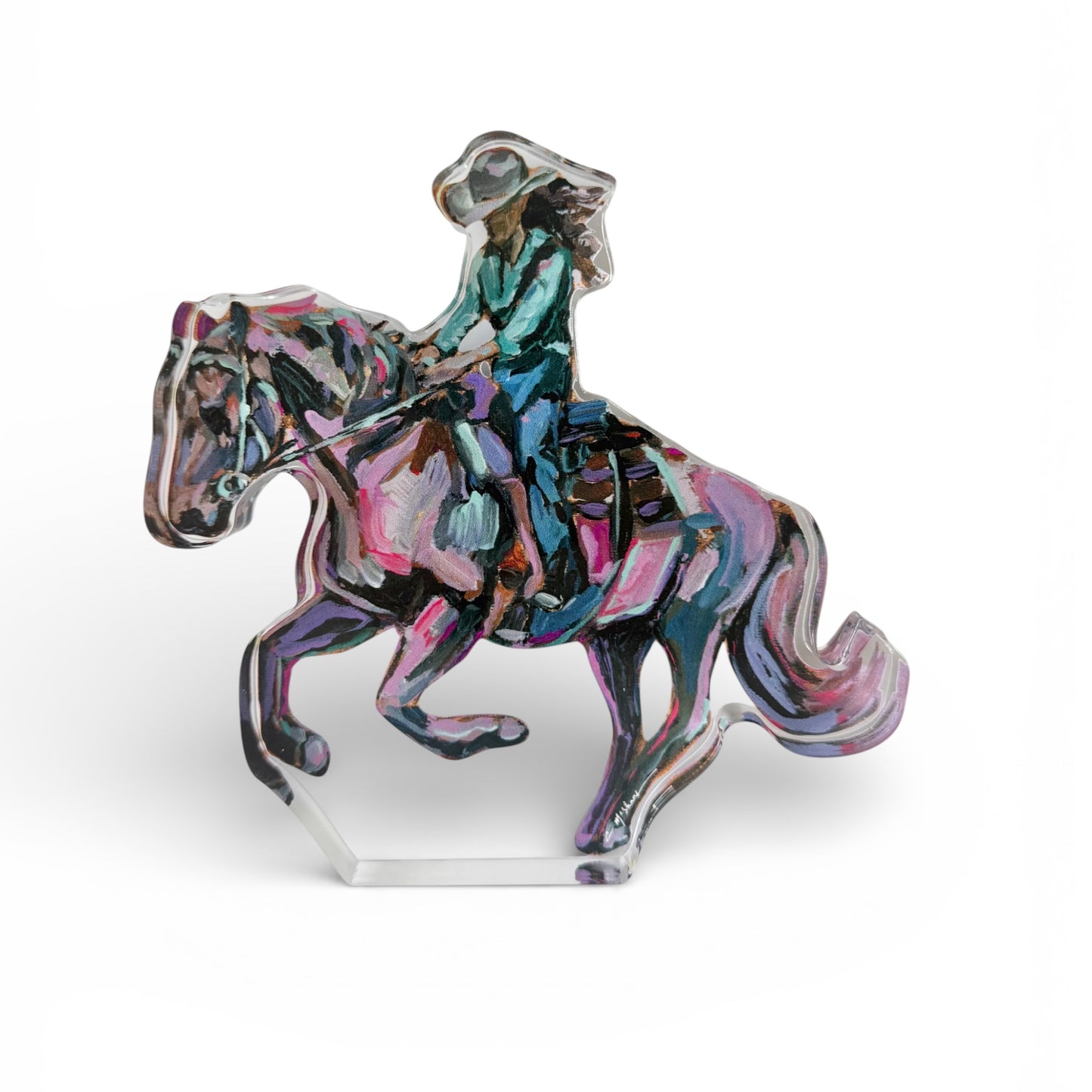 "Cowgirl Soul" acrylic