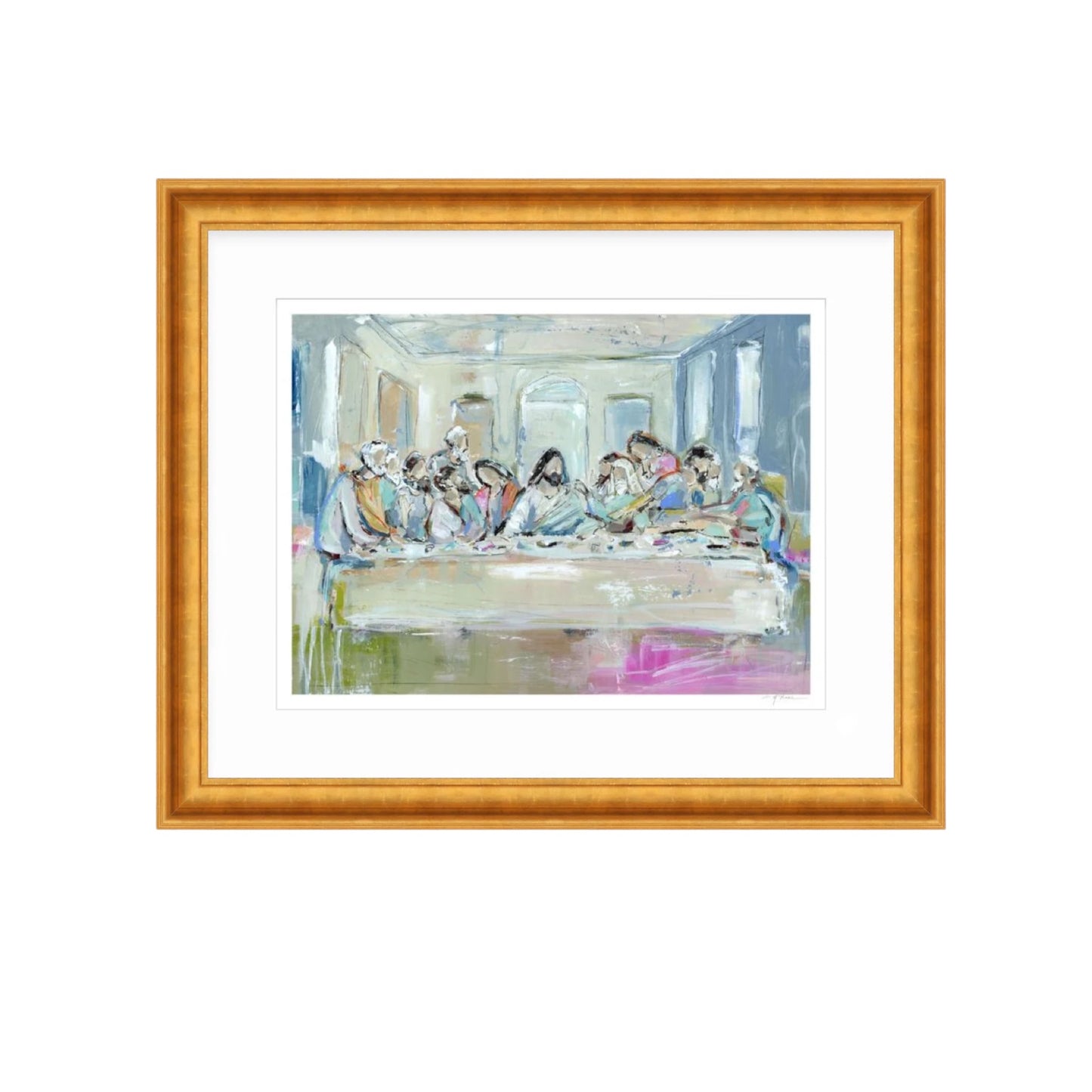 "Legacy Meal II" on paper