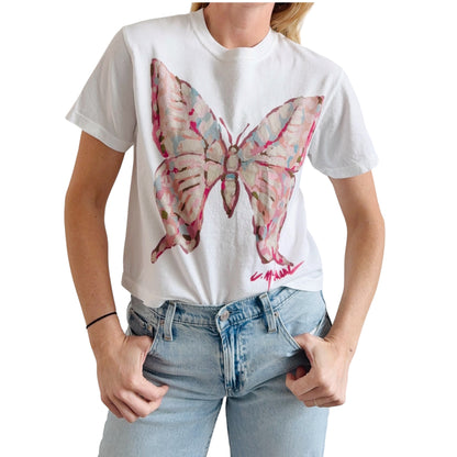 "Butterfly Wishes" Comfort Color Art-T-shirt