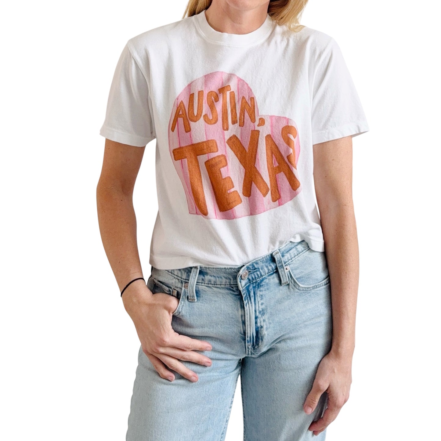 "Austin Love" Comfort Color Art-T-shirt