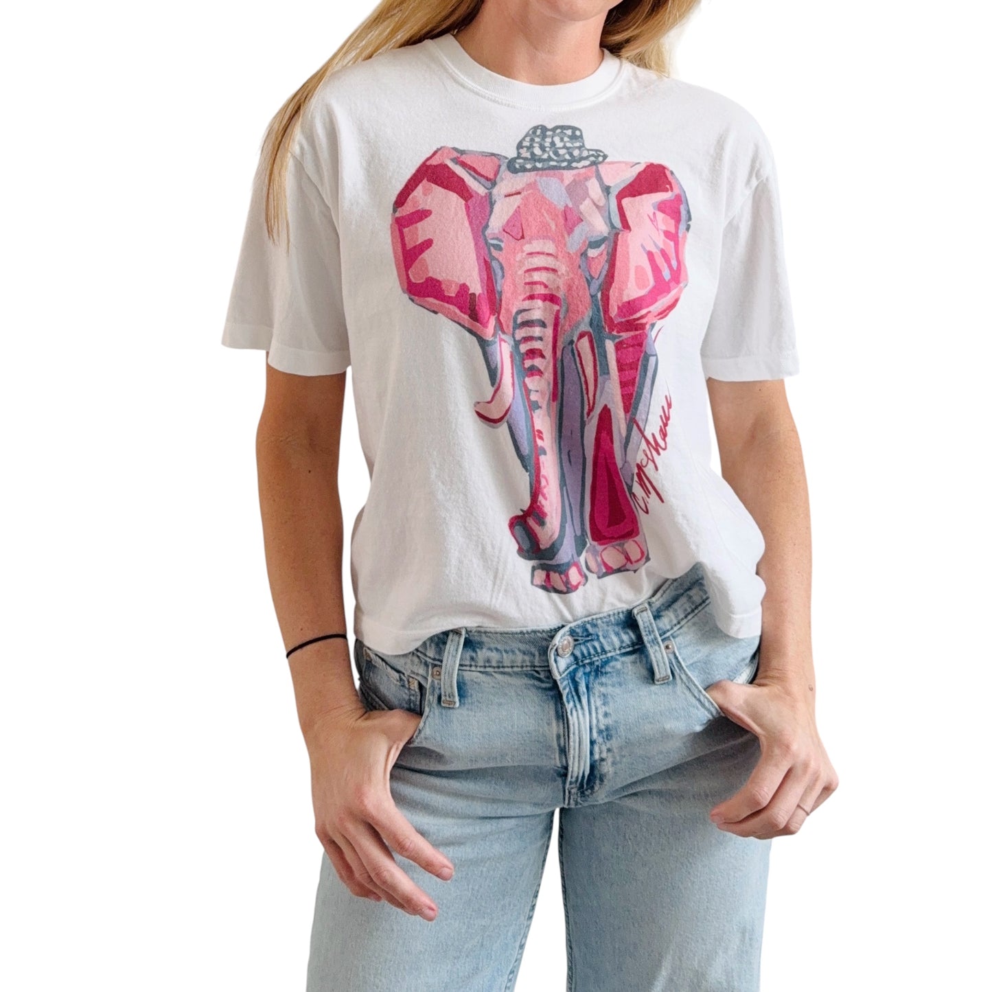 "Elephant Love" Comfort Color Art-T-shirt