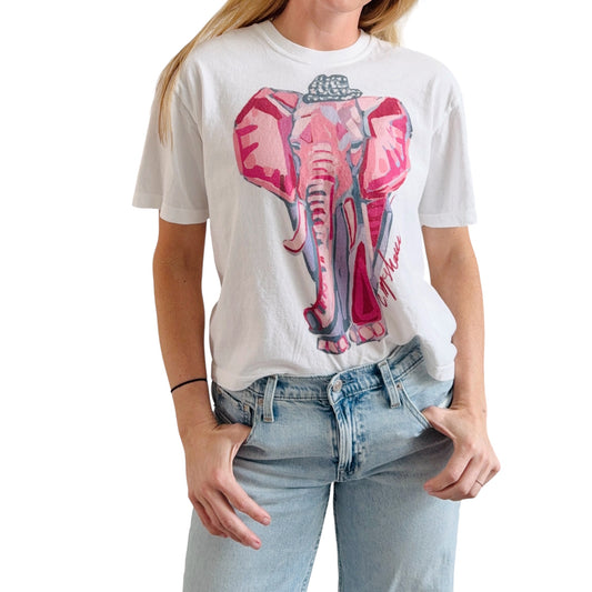 "Elephant Love" Comfort Color Art-T-shirt