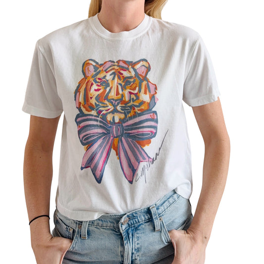 "Tiger Blue Love" Comfort Color Art-T-shirt