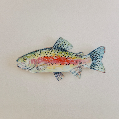 "Chasing Rainbows" Acrylic Wall Contour