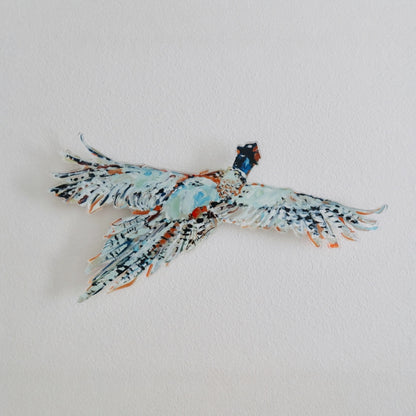 "Pheasant" Acrylic Wall Contour