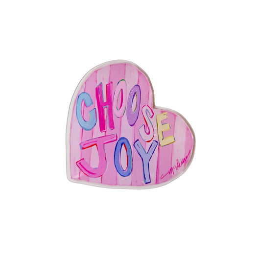 Choose Joy Acrylic Magnet | Interchangeable Tabletop & Refrigerator Magnet