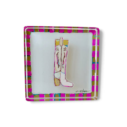 Pink Magnet Block | Interchangeable Acrylic Tabletop Display