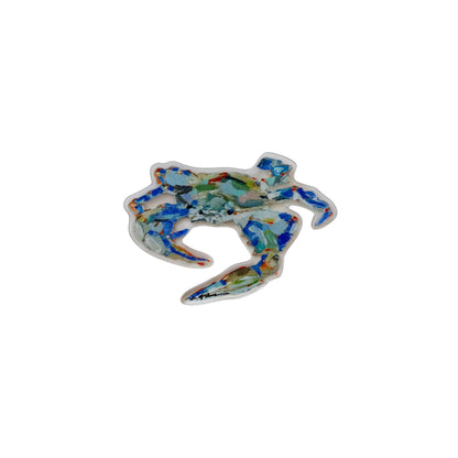 Coastal Crab & Lobster Acrylic Magnets | Interchangeable Tabletop & Refrigerator Magnet