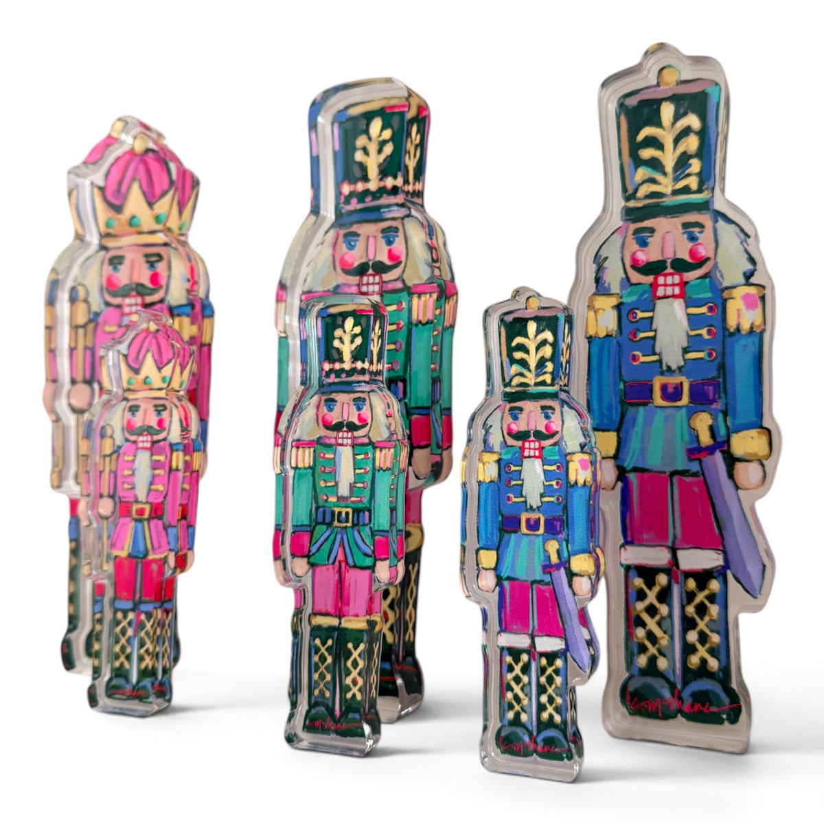 Nutcracker Acrylic Tabletop Art | Christmas Display