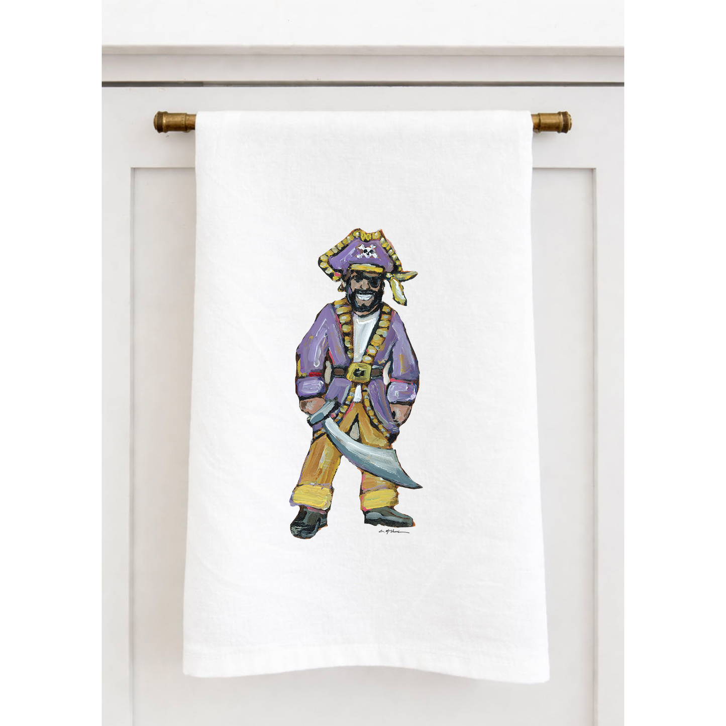 "Pirate" Tea Towel