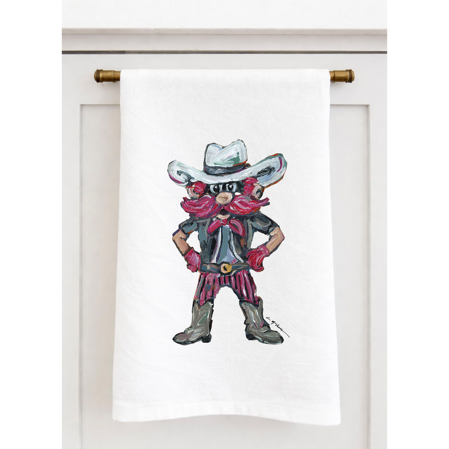 "Raid & Rally" Tea Towel