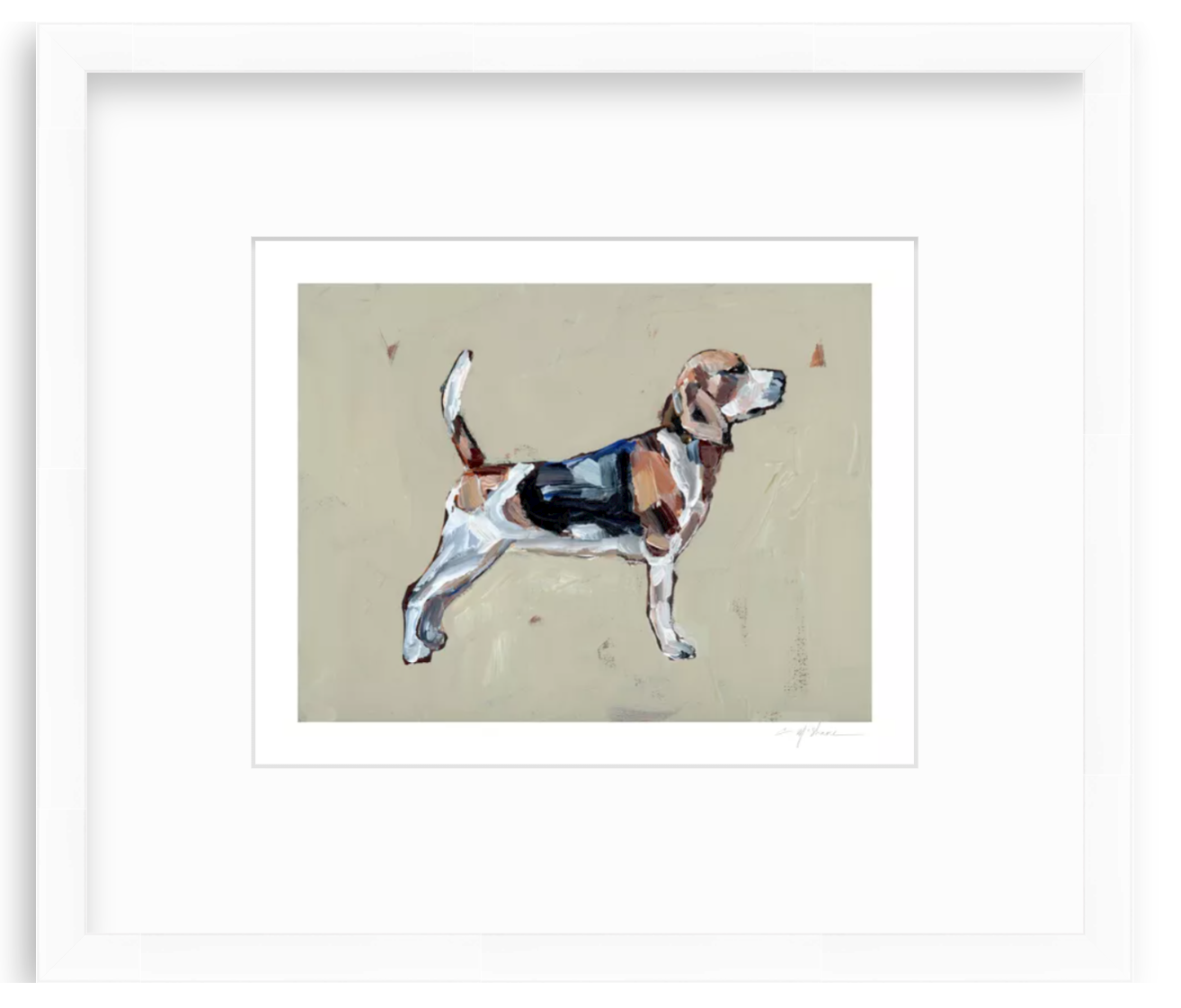 "Beagle" on paper