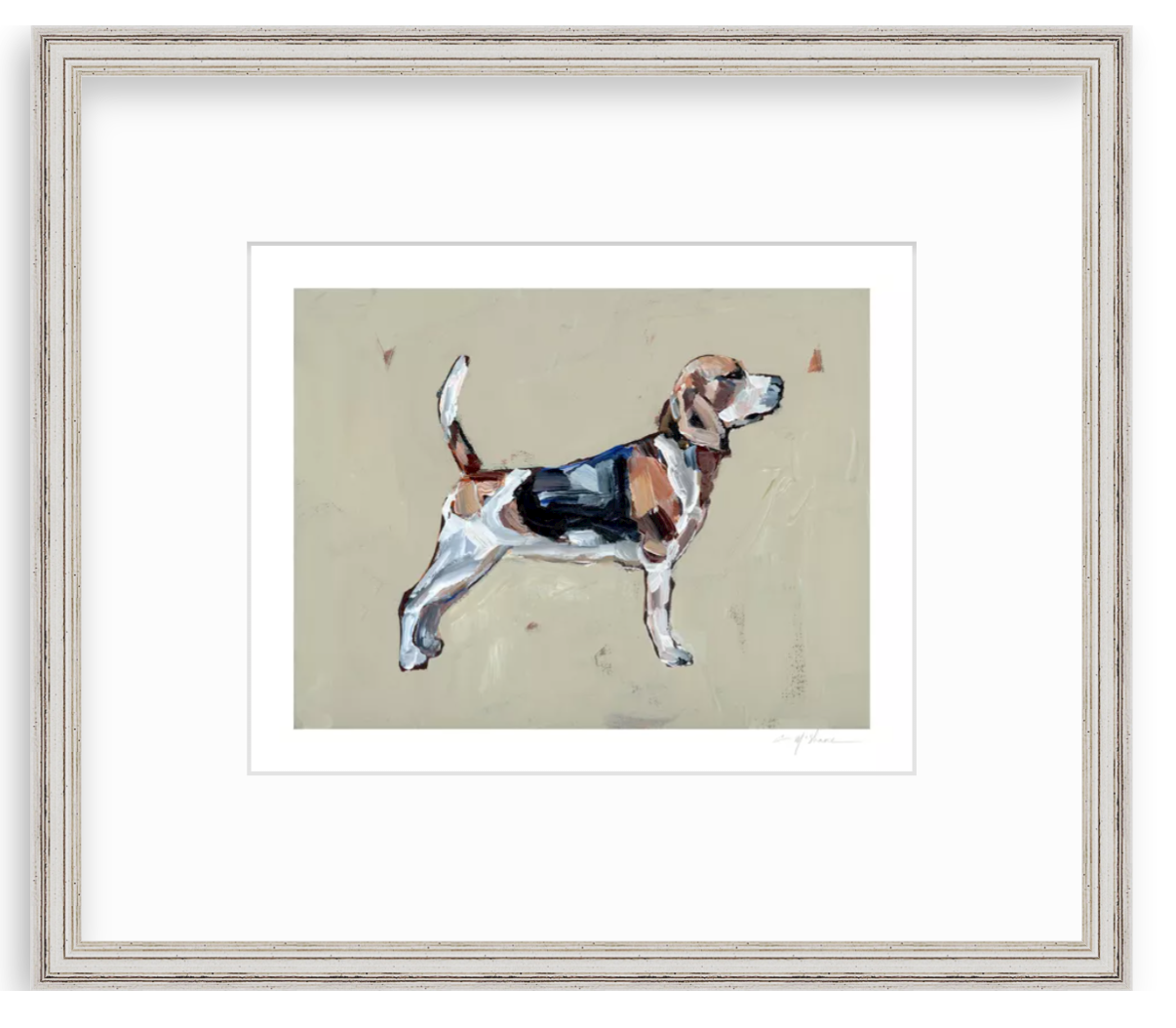 "Beagle" on paper