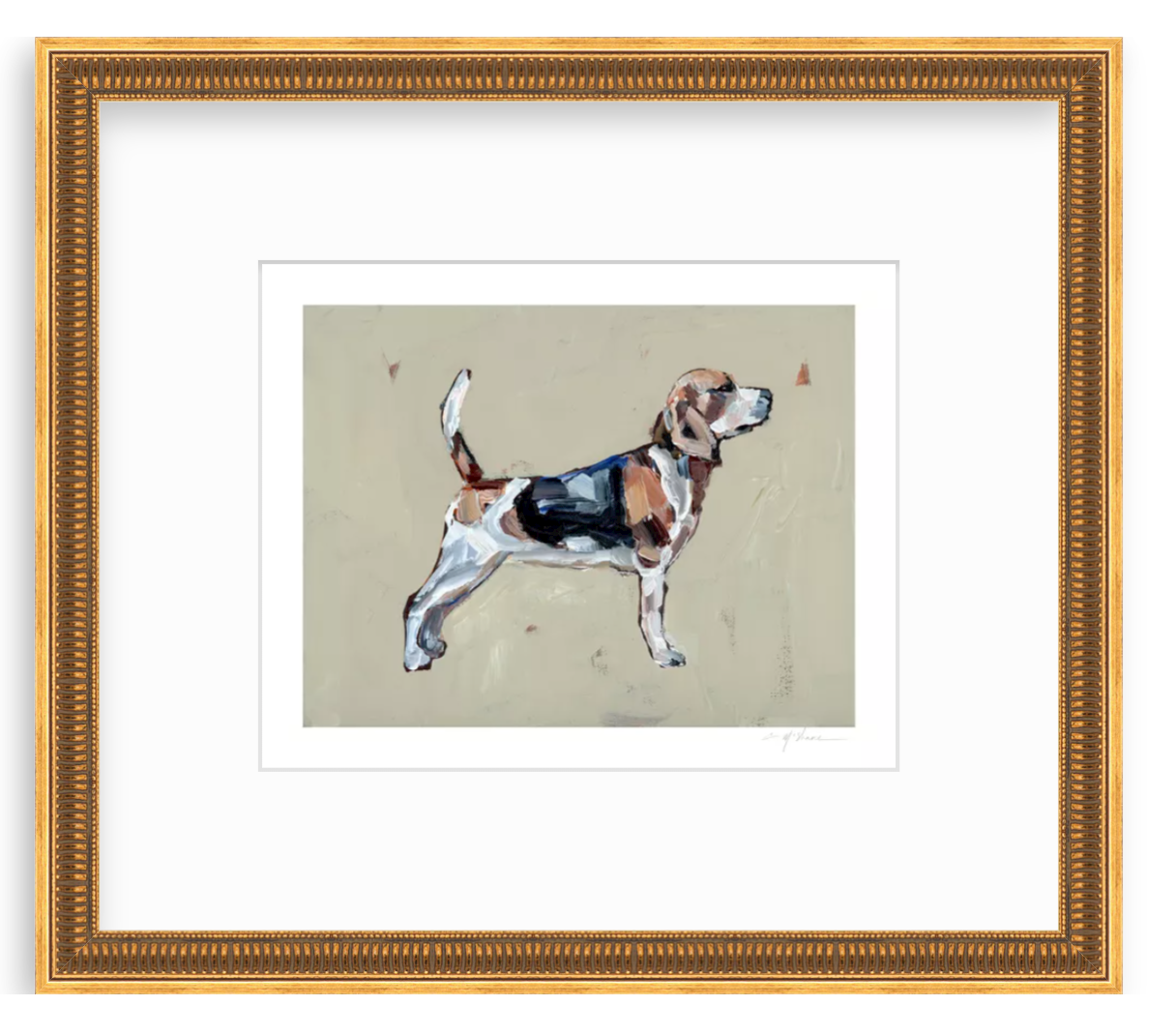 "Beagle" on paper