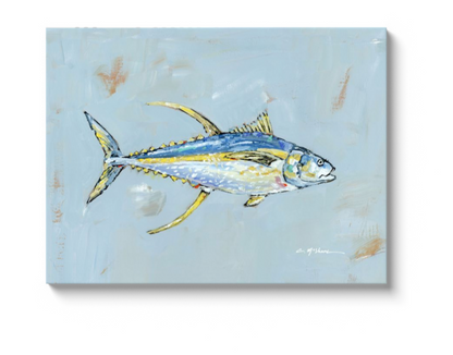 Tuna on canvas