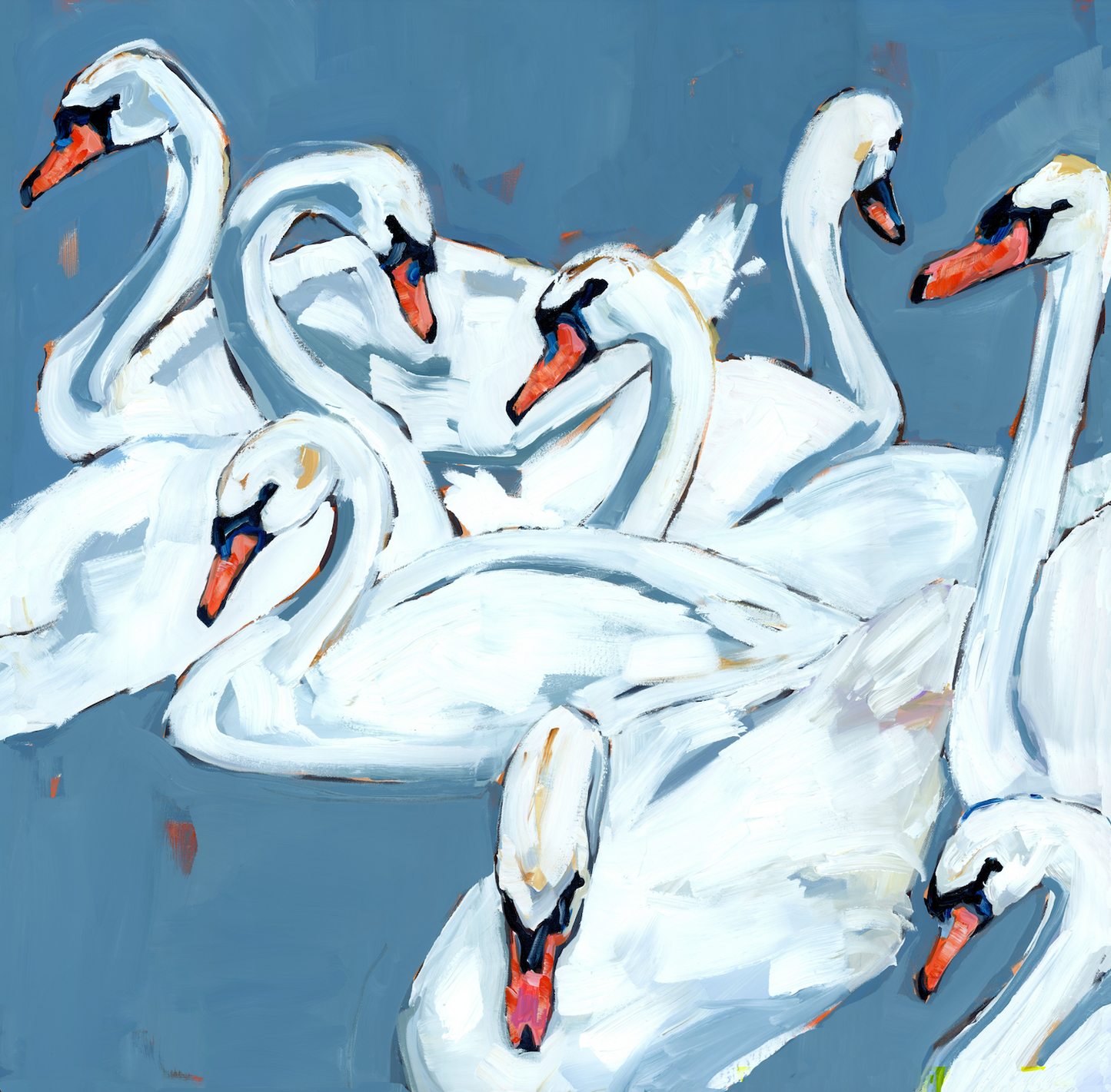 "Swan Lake" on paper