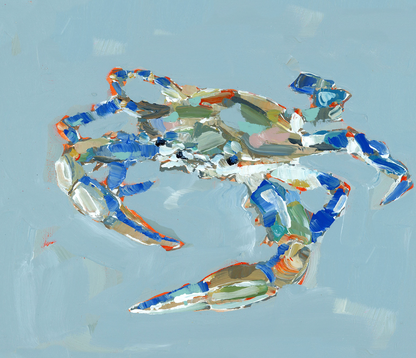 "Blue Crab" on paper WHOLESALE
