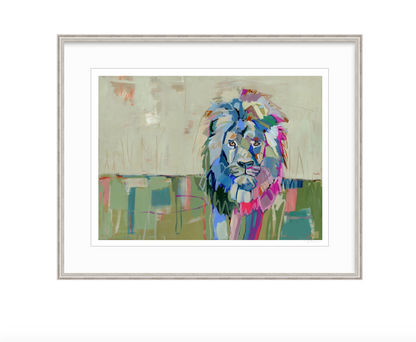 The Noble Lion Fine Art Print