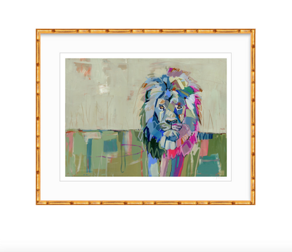 The Noble Lion Fine Art Print