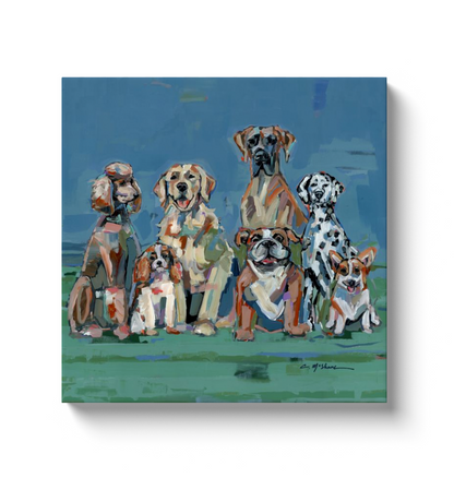 "Unleashed" on canvas